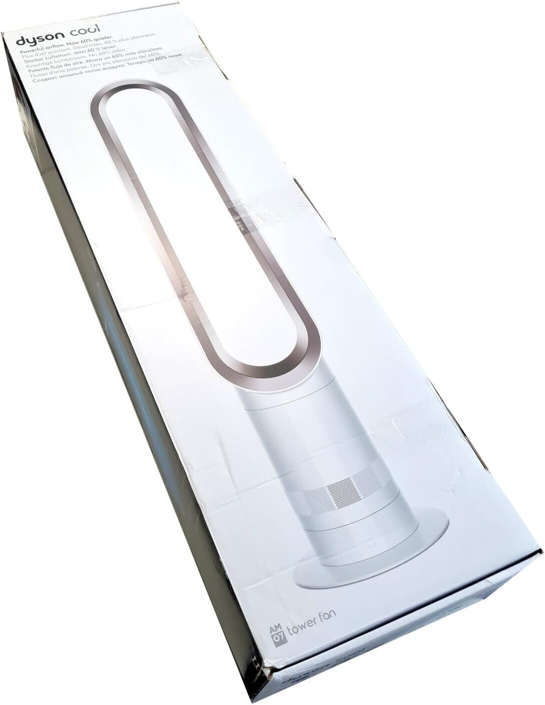 Dyson Cool AM07 - Stille en krachtige 56W torenventilator - Wit