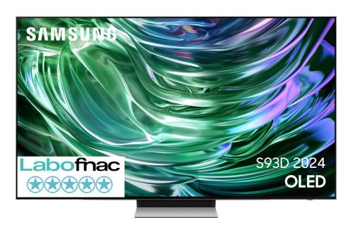 Samsung TQ55S93D - Téléviseur OLED 4K UHD 140 cm (55") 2024 - Finition Argent Carbone