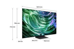 Samsung TQ55S93D - Téléviseur OLED 4K UHD 140 cm (55") 2024 - Finition Argent Carbone