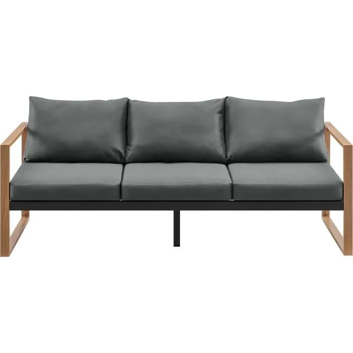 Lage tuinmeubelen in houtlook aluminium – elegantie en comfort voor uw buitenruimte