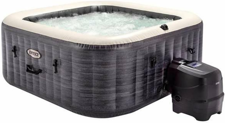 Spa Gonflable avec Éclairage LED - Relaxation et Ambiance Luxueuse