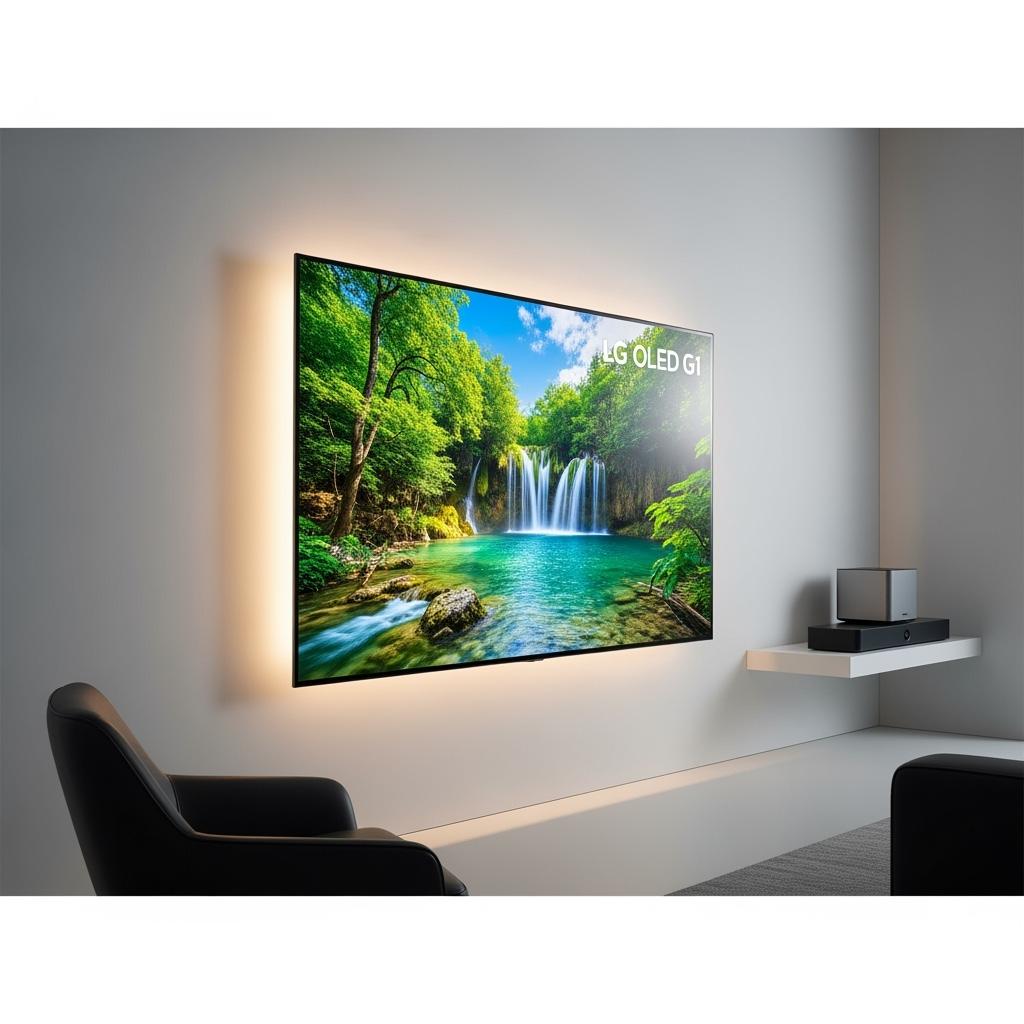 LG OLED G1 - Téléviseur OLED Évo 4K UHD avec Performances Exceptionnelles